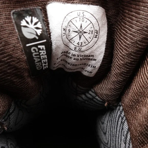 NEW Oboz Bridger 8" Insulated B-Dry Waterproof Hiking Shoes Men's 82001 - Picture 9 of 16